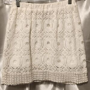 LIV Los Angeles Crochet skirt